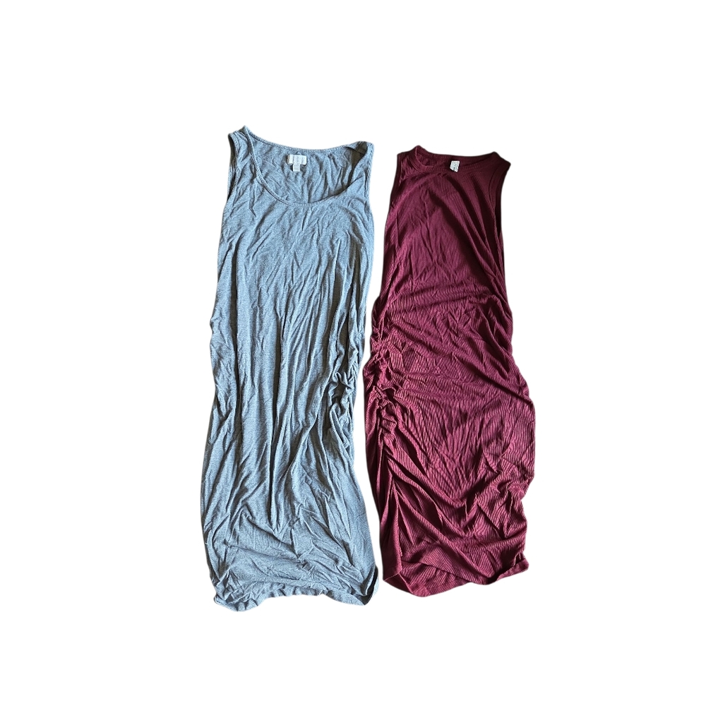 2 Women's Maternity Dresses Bodycon
